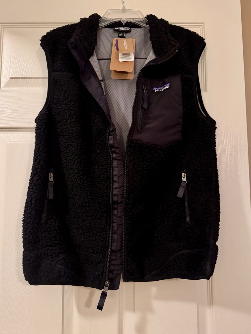 Patagonia Men's Classic Retro-X Vest Black Large NWT